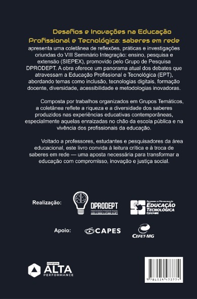DESAFIOS E INOVAÇÕES NA EDUCAÇÃO BÁSICA/EDUCAÇÃO PROFISSIONAL E TECNOLÓGICA: SABERES EM REDE - E-BOOK - Image 2